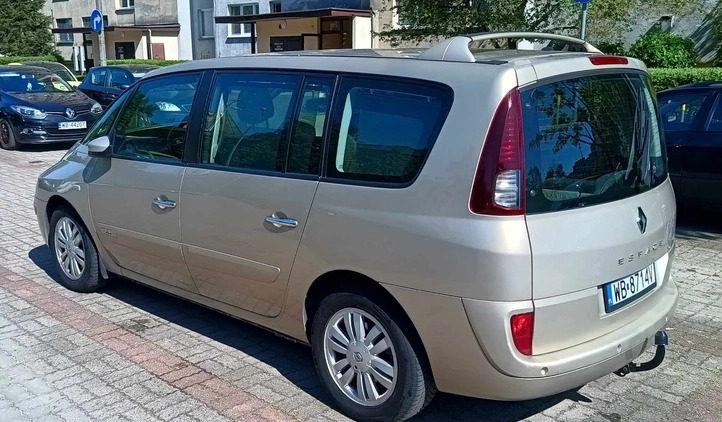 Renault Espace cena 29000 przebieg: 276626, rok produkcji 2008 z Warszawa małe 92